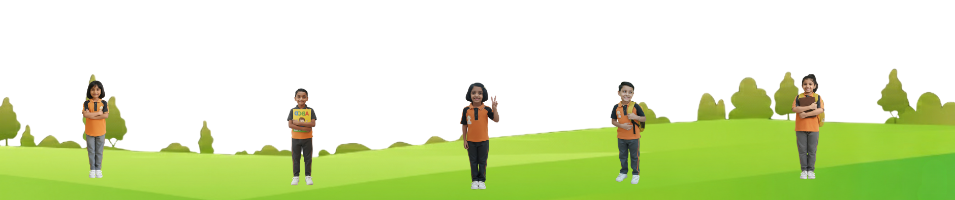 Children playing outdoors